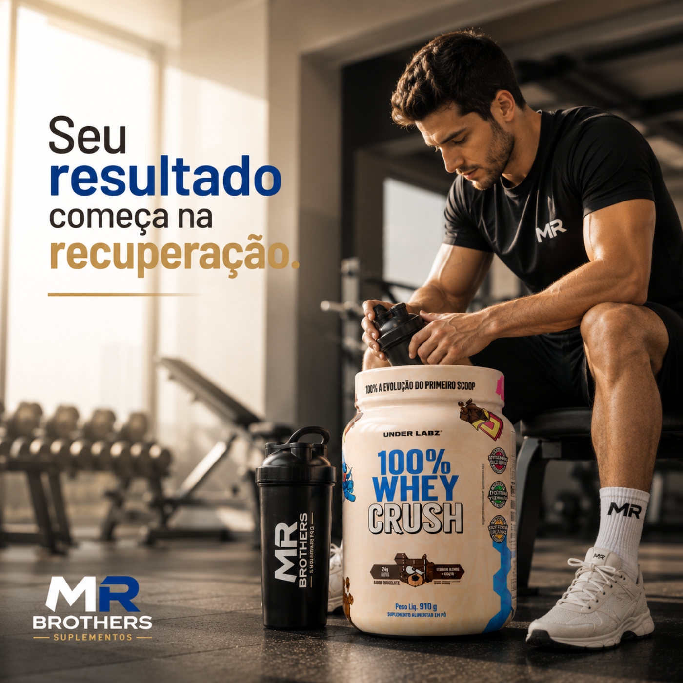 100% WHEY CRUSH - Under Labz 900g