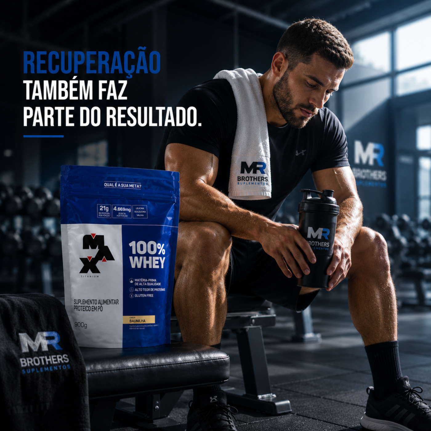 100% WHEY - MAX TITANIUM 900g