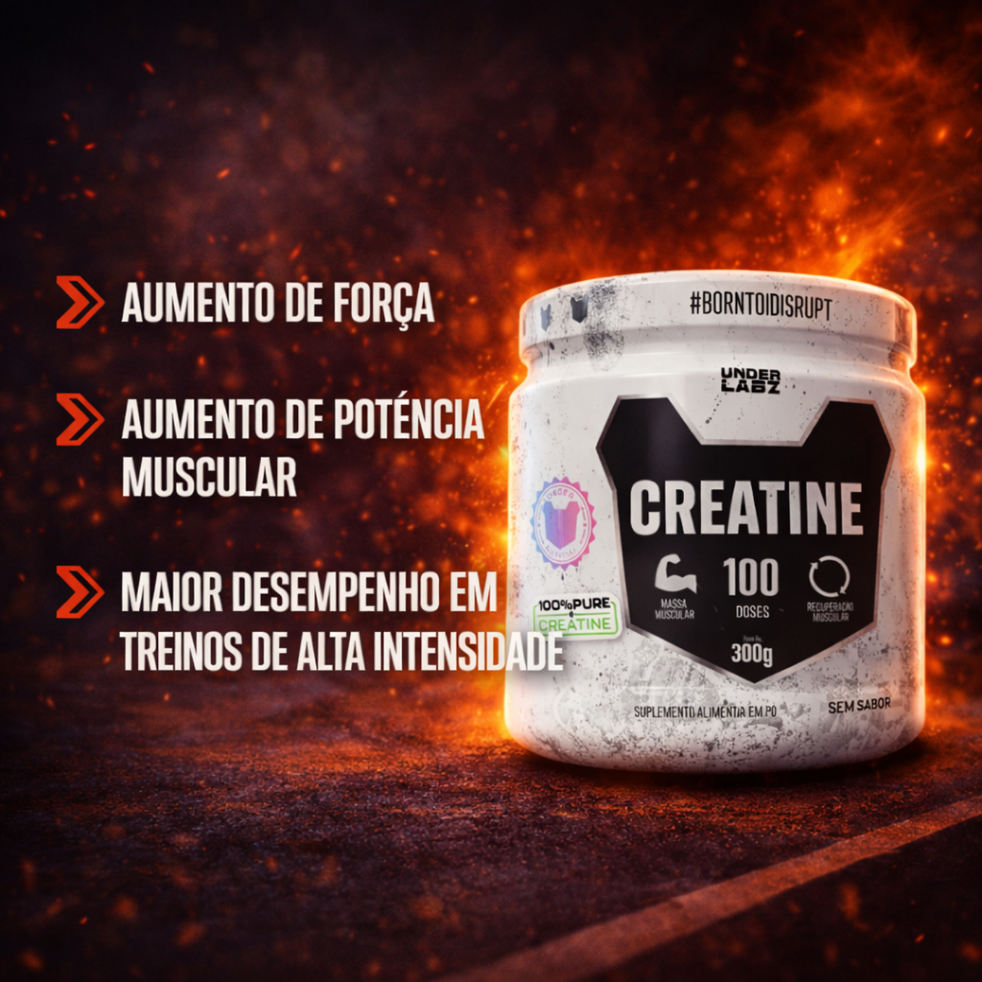 Creatine #BORNTODISRUPT - Under Labz