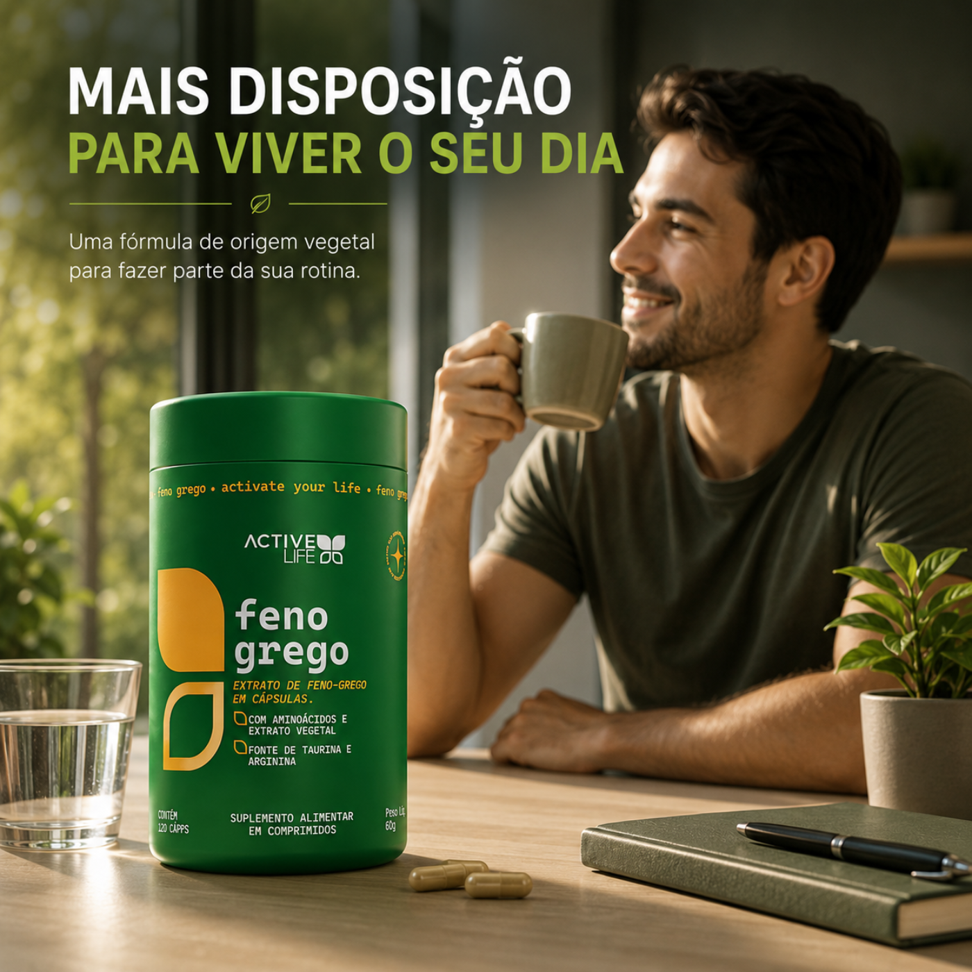 FENO GREGO 60 Caps. | ACTIVE LIFE