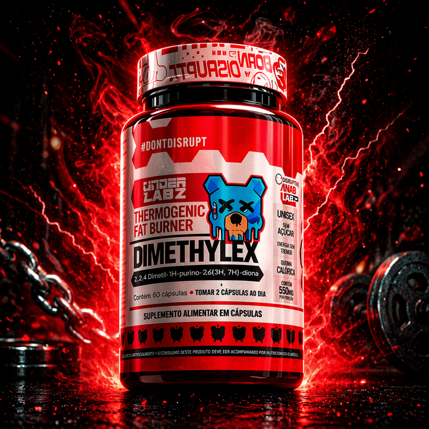 DIMETHYLEX 60 Cápsulas - Under Labz