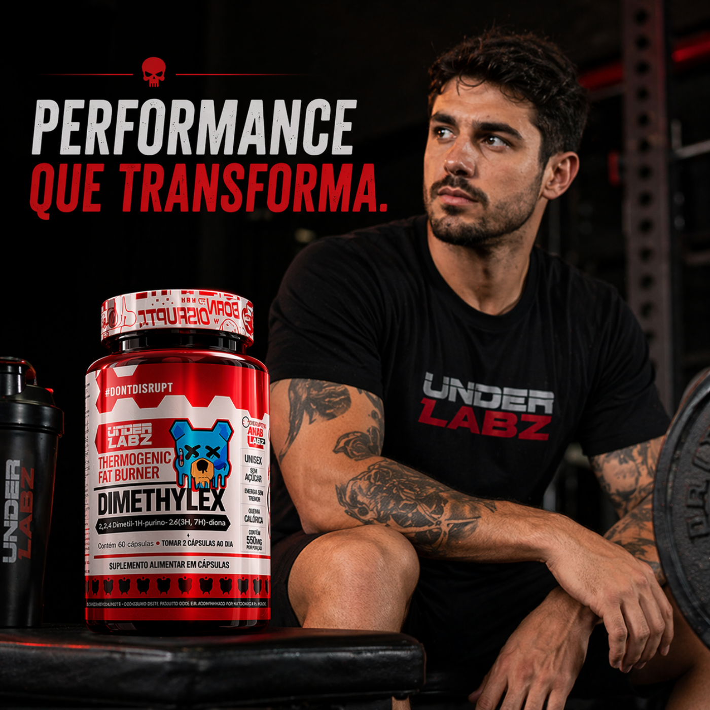 DIMETHYLEX 60 Cápsulas - Under Labz