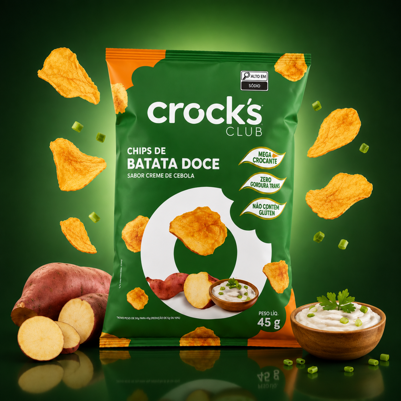 Chips de BATATA DOCE