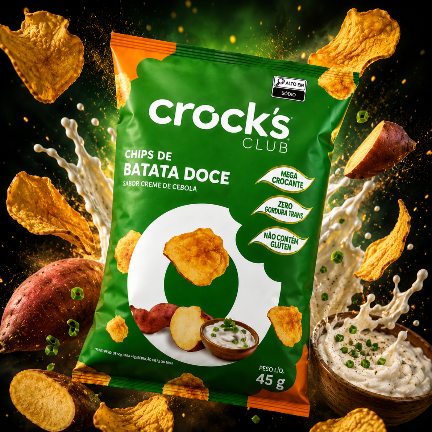 Chips de BATATA DOCE