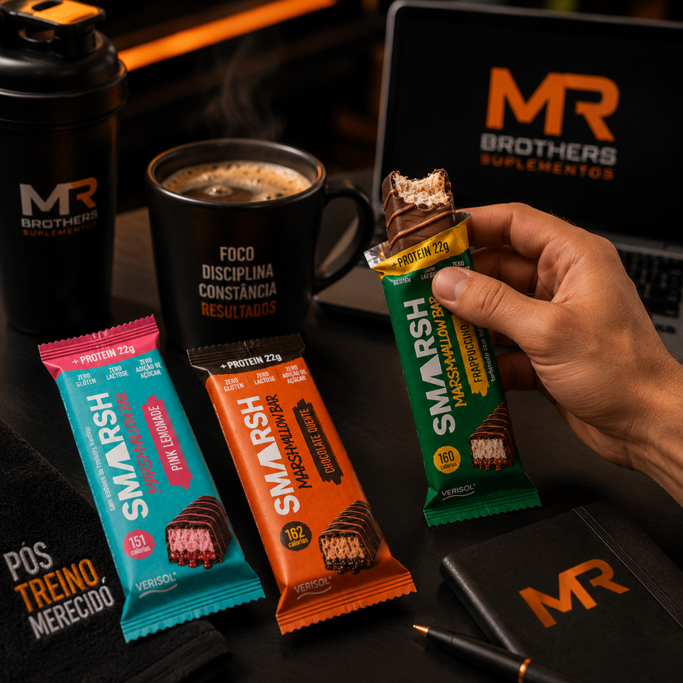 MARSHMALLOW BAR | +22g PROTEÍNA