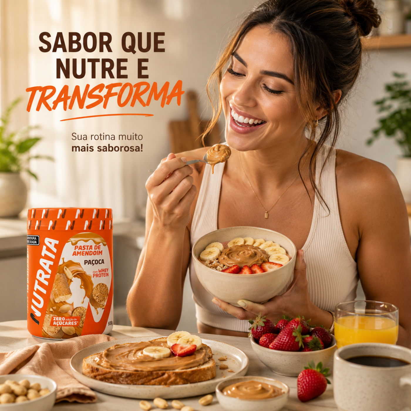 Pasta de Amendoim NUTRATA