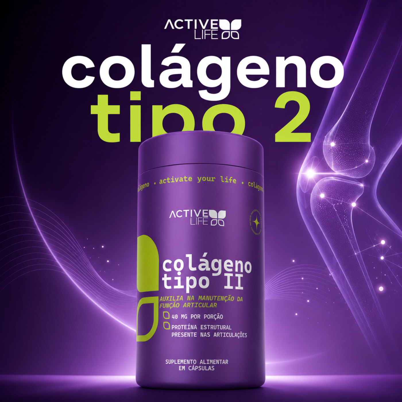 Colágeno Tipo 2 - Active Life