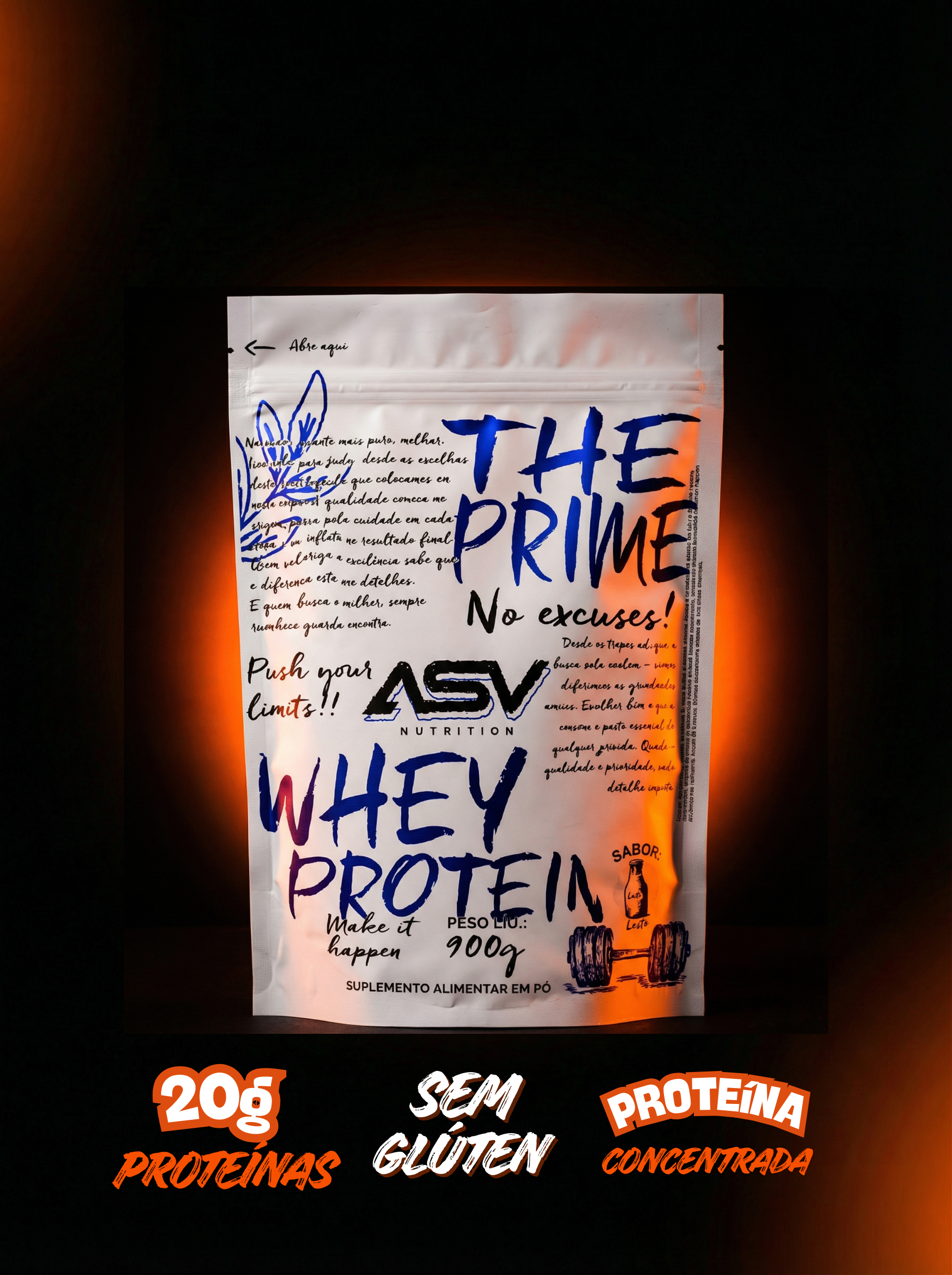 Whey Concentrado THE PRIME ASV